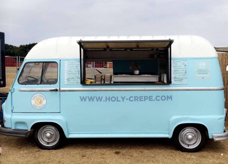 Holy Crêpe op een festival